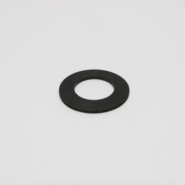Rondelle plate en caoutchouc