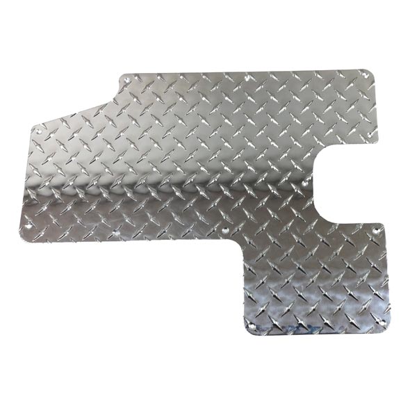 Morceau d'aluminium porte Master 50 passager